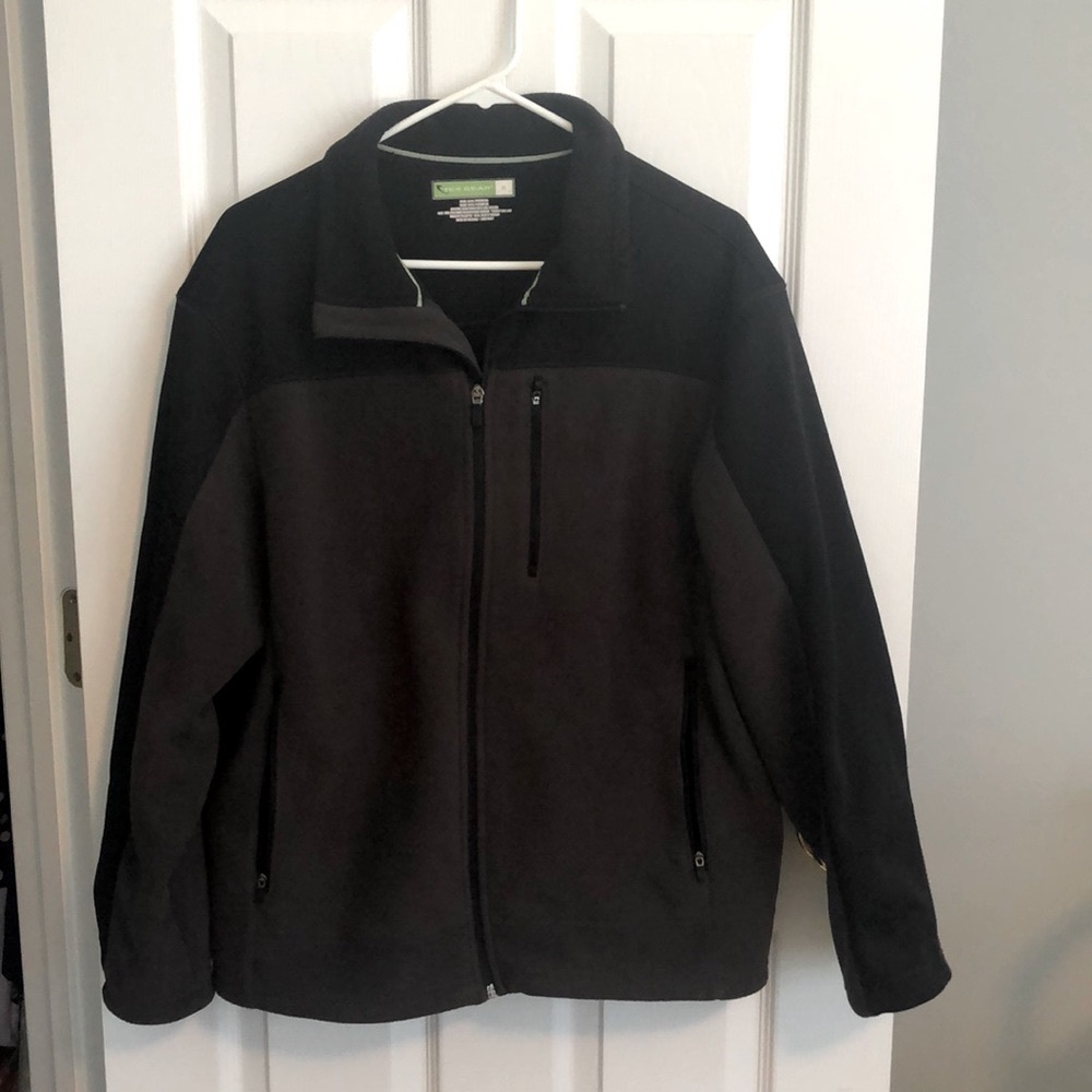 Black and Gray Coat